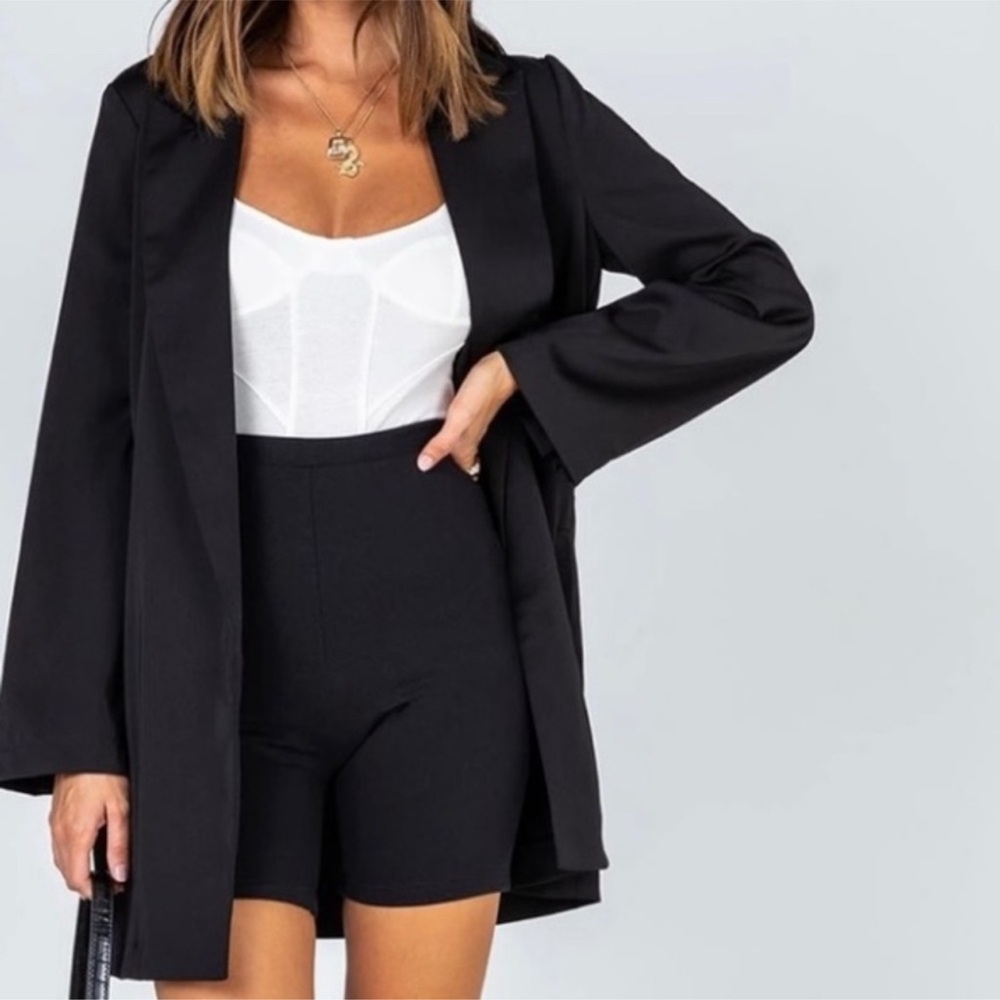 Princess Polly Black Blazer